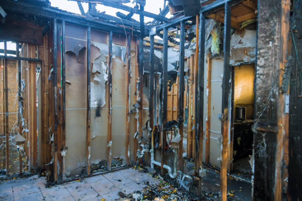 Professional Fire Damage Repair technician working in Maiden Rock, WI